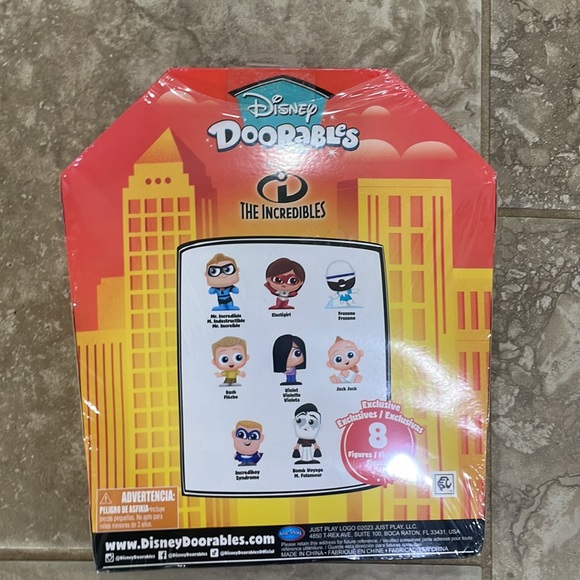 Disney Doorables The Incredibles 8 Figures - Picture 2 of 6